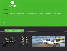 Tablet Screenshot of c-tug.com